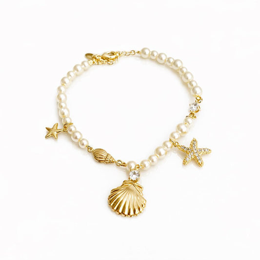 Pulseira Perola Concha